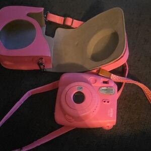 Fujifilm Instax Mini Pink Camera with Strap